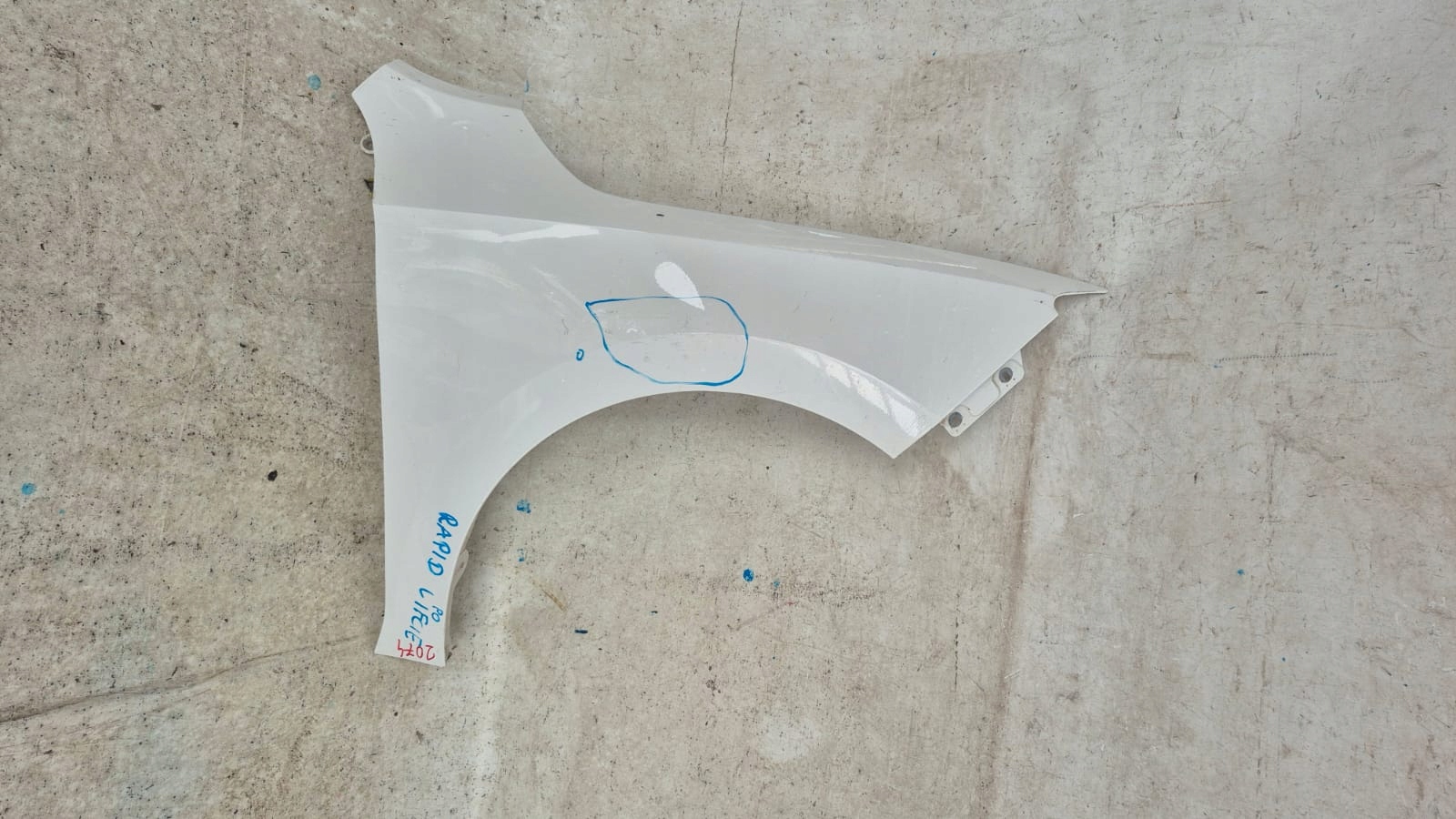 SKODA RAPID LIFT 17-19 fender front front right