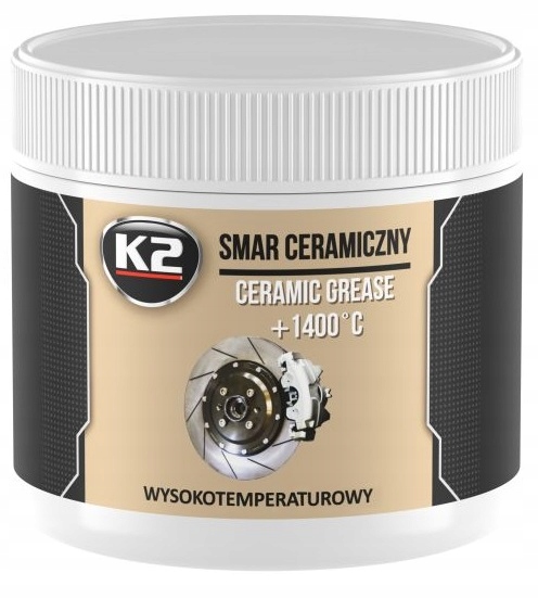 K2 Smar Ceramiczny 500G Wysokotemperaturowy smar do śrub i połączeń