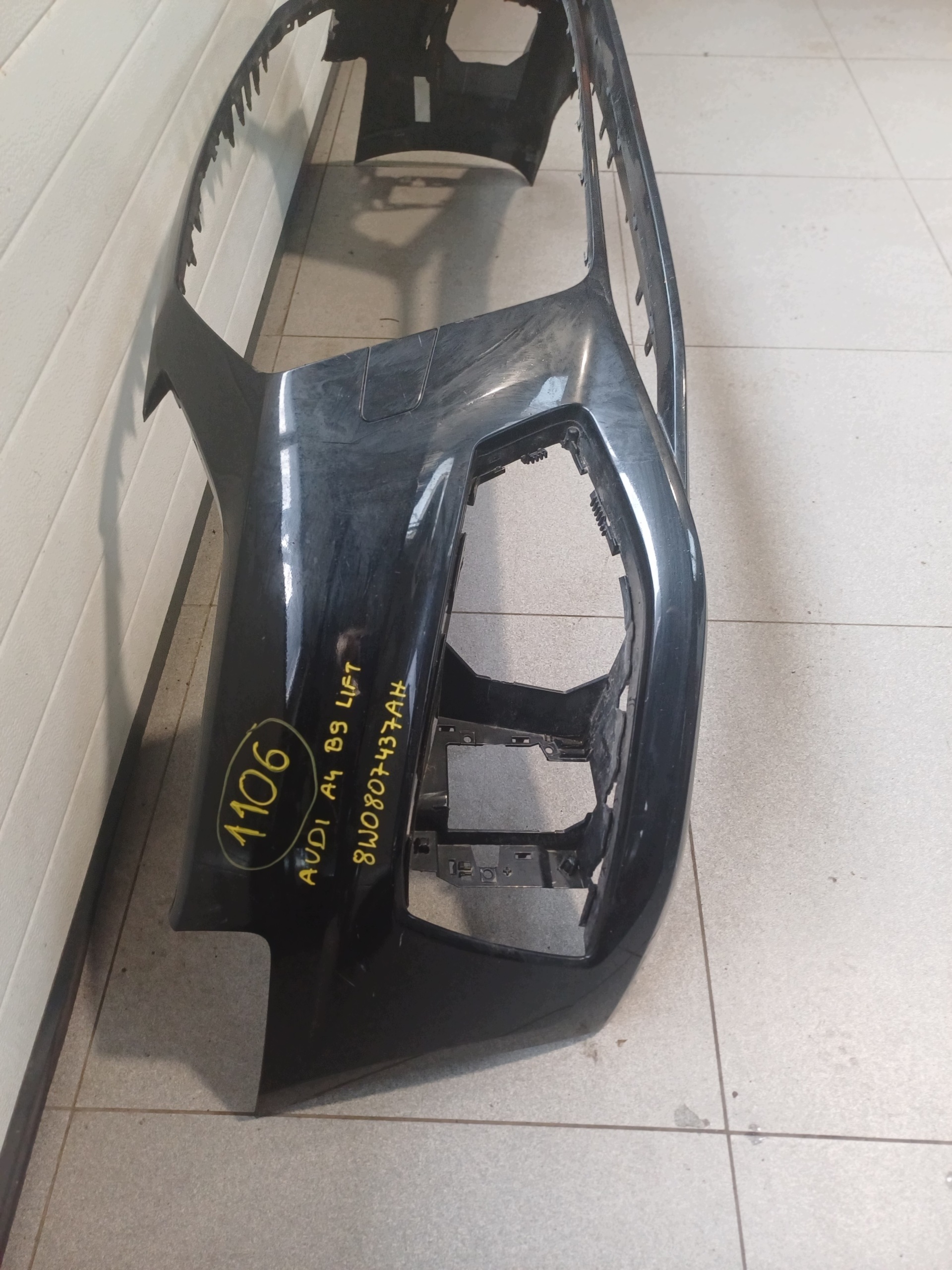 bumper front front AUDI A4 B9 LIFT 8W0807437AH