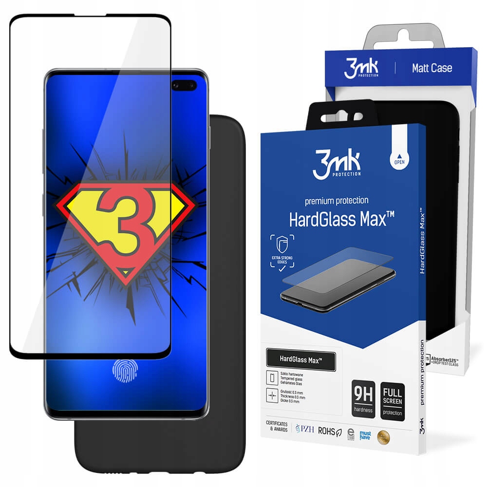 

Etui 3mk Matt Case do Samsung Galaxy S10+ + Szkło