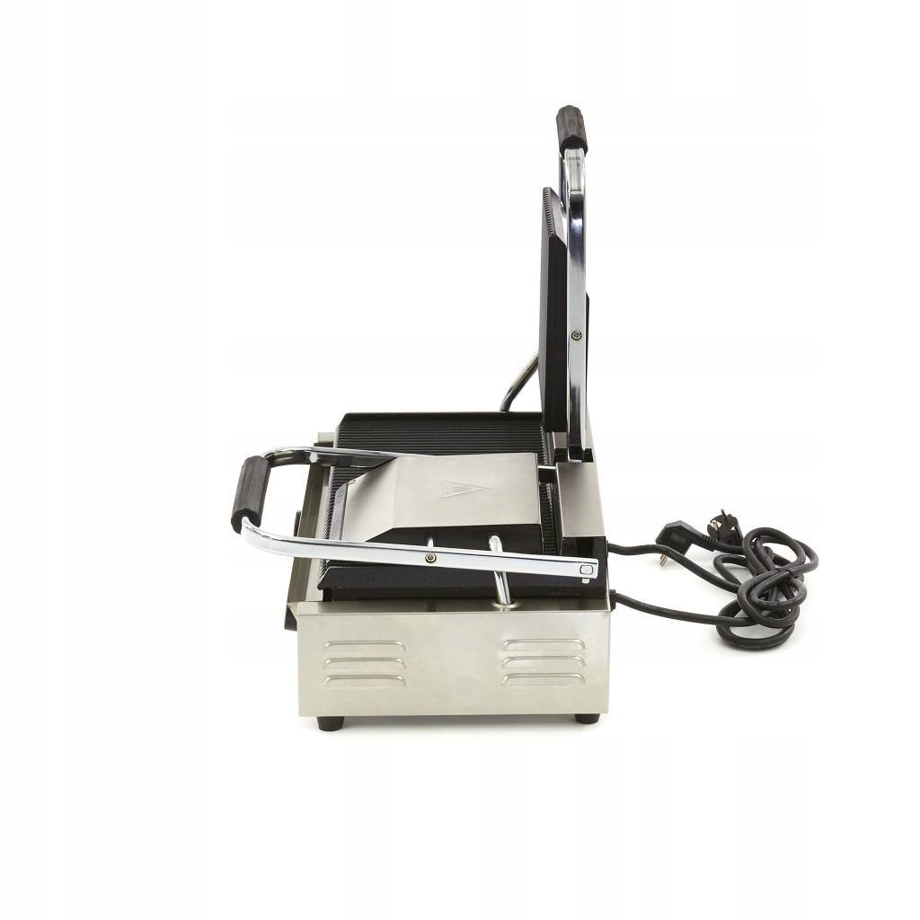 Grill kontaktowy podwójny ryflowany 57 cm 1800W Maxima 9300435