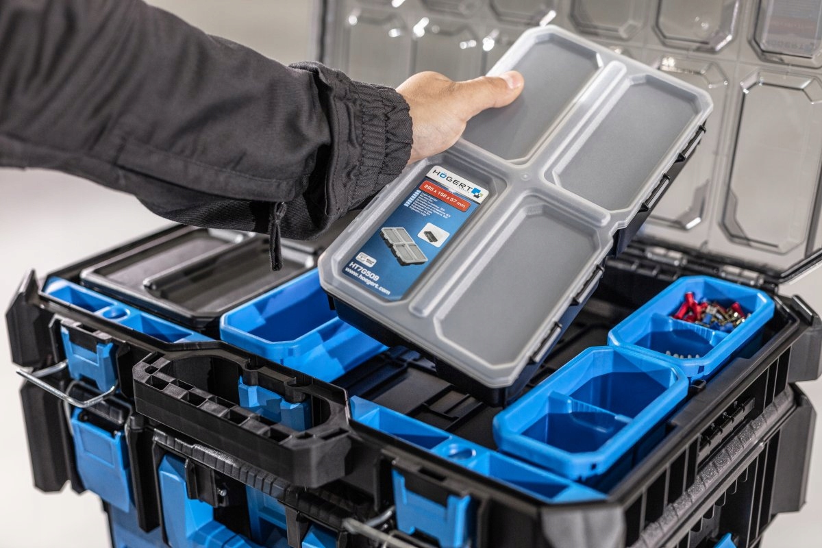 HOGERT ORGANIZER MODUŁOWY WALIZKOWY NISKI Marka Hoegert Technik
