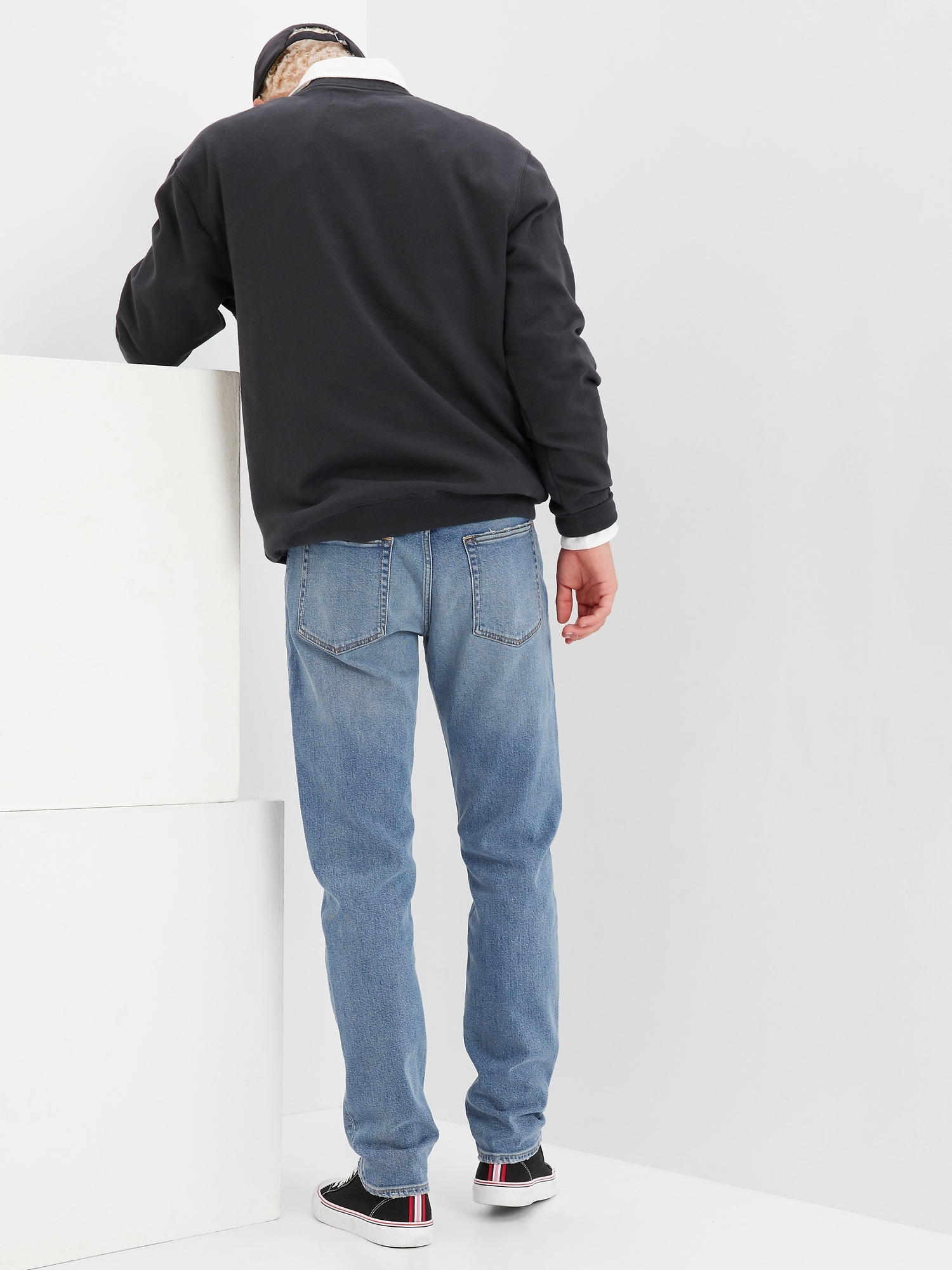 Gap Džíny slim soft GapFlex modrá