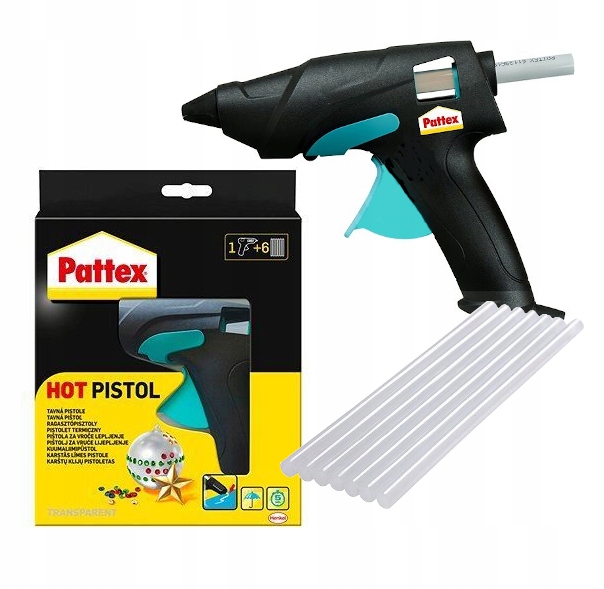 

Pistolet Do Kleju Na Gorąco Pattex 6 Pałeczek