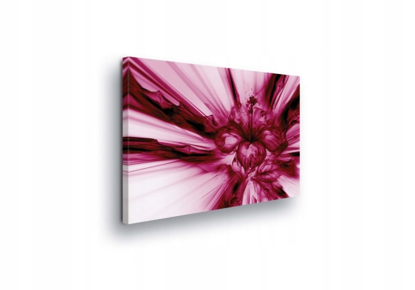 Obraz 100x75 Abstrakce energie pohyb purpurově růžový moderní umění