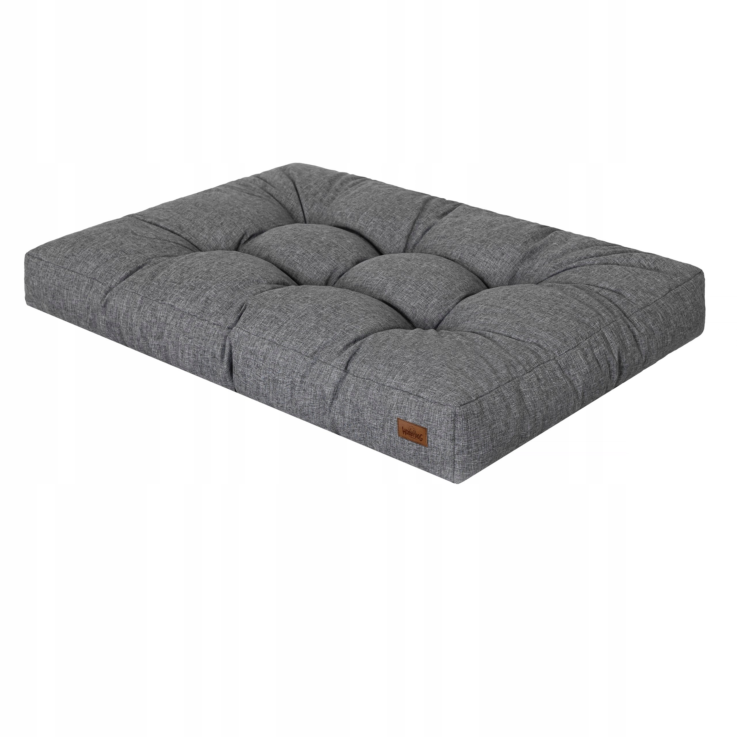 Levně Matrace pelíšek Pohovka Kotec pro velkého psa Grafit XL 120x90 cm Hobbydog