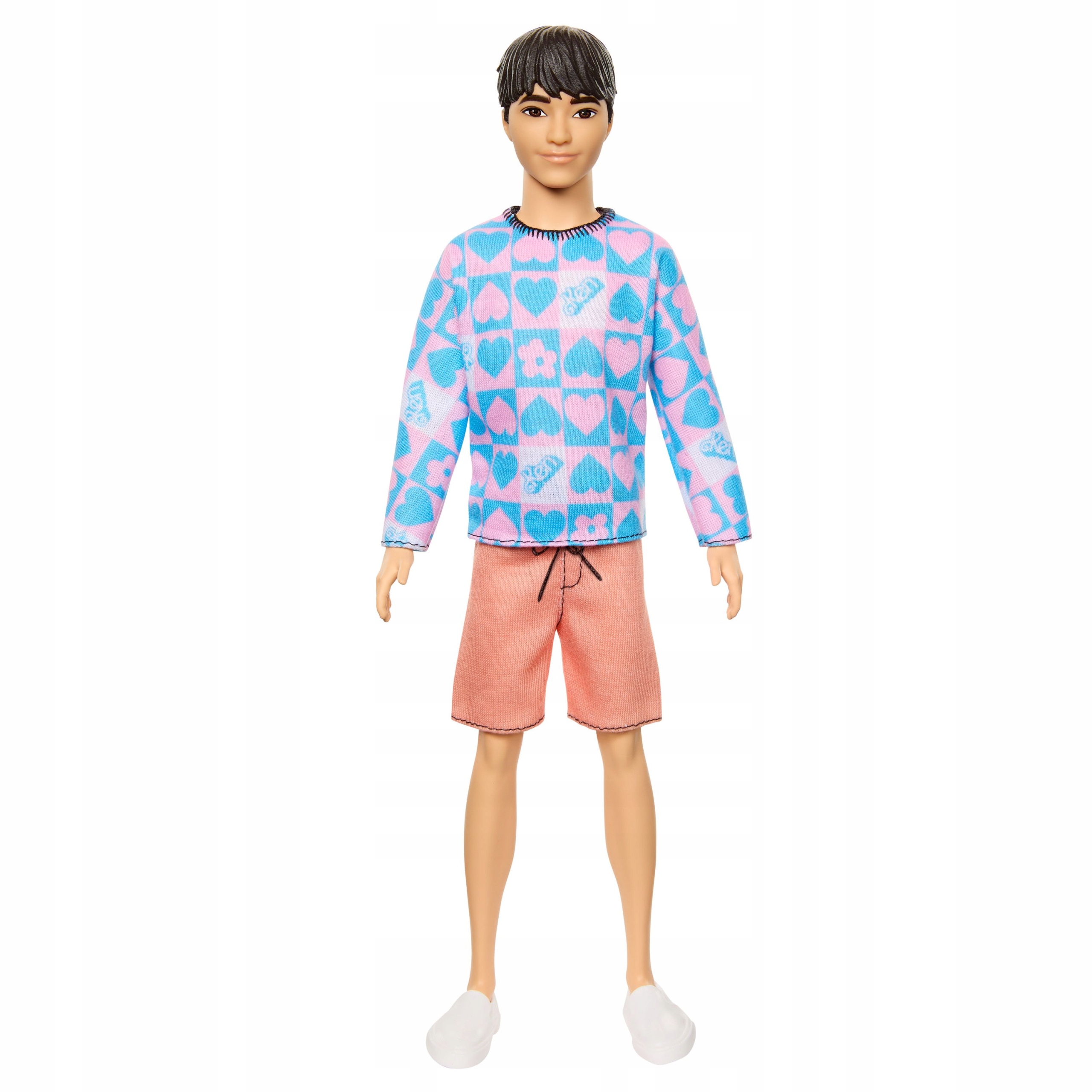 Barbie Stylowy Ken Bluza w serca DWK44 HRH24