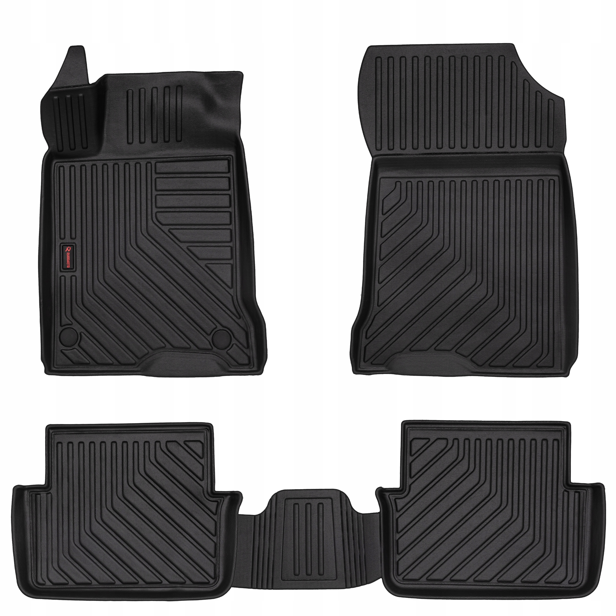 3D gumové autokoberce pre: Renault Laguna III liftback, kombi