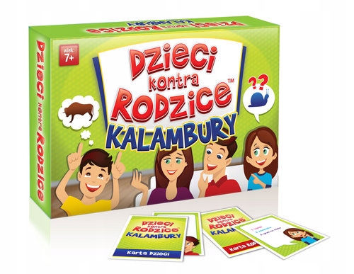 

Dzieci Kontra Rodzice Kalambury Gra rodzinna
