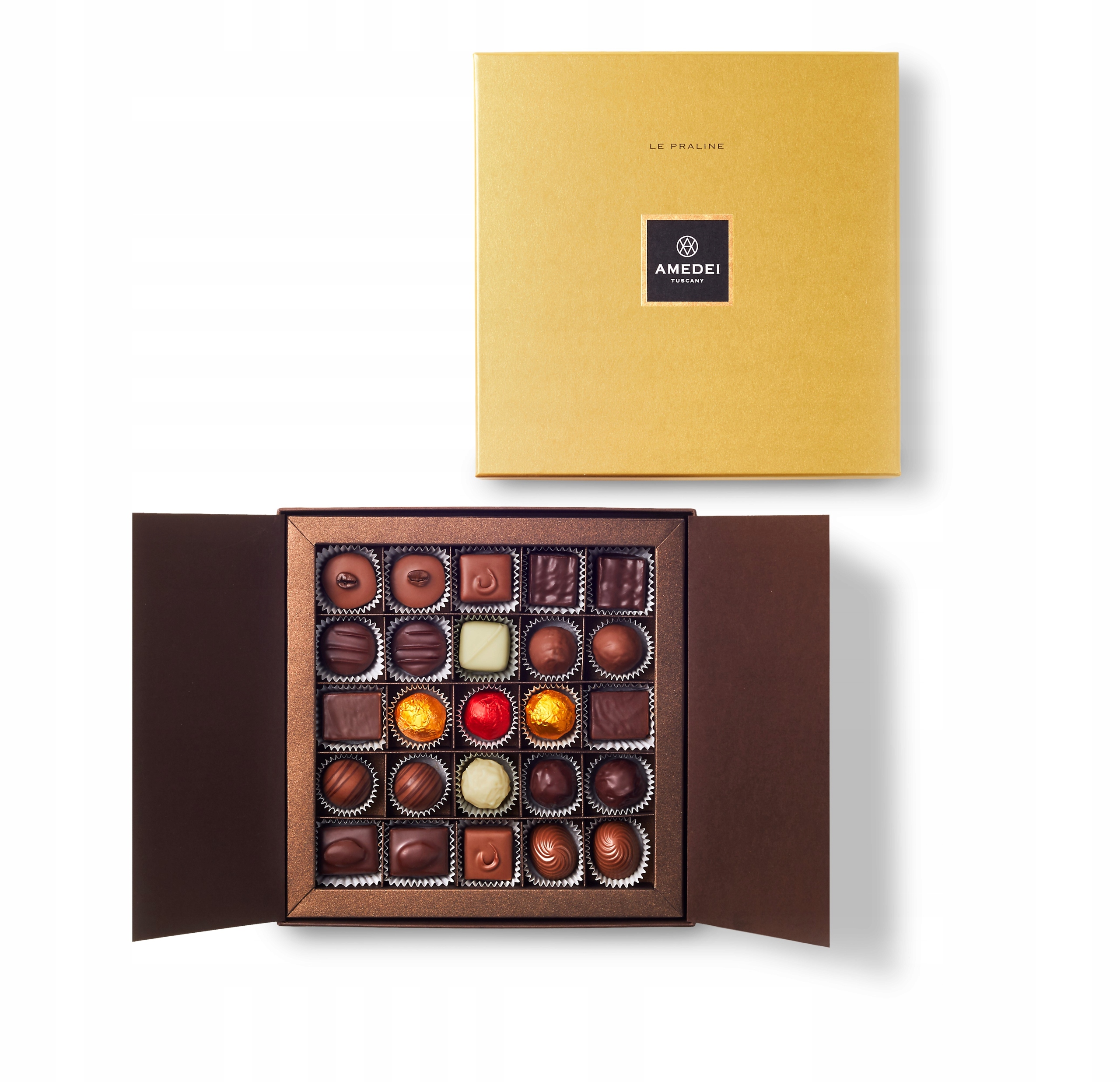 Bomboniera 25 Pralin Premium Amedei, 260g