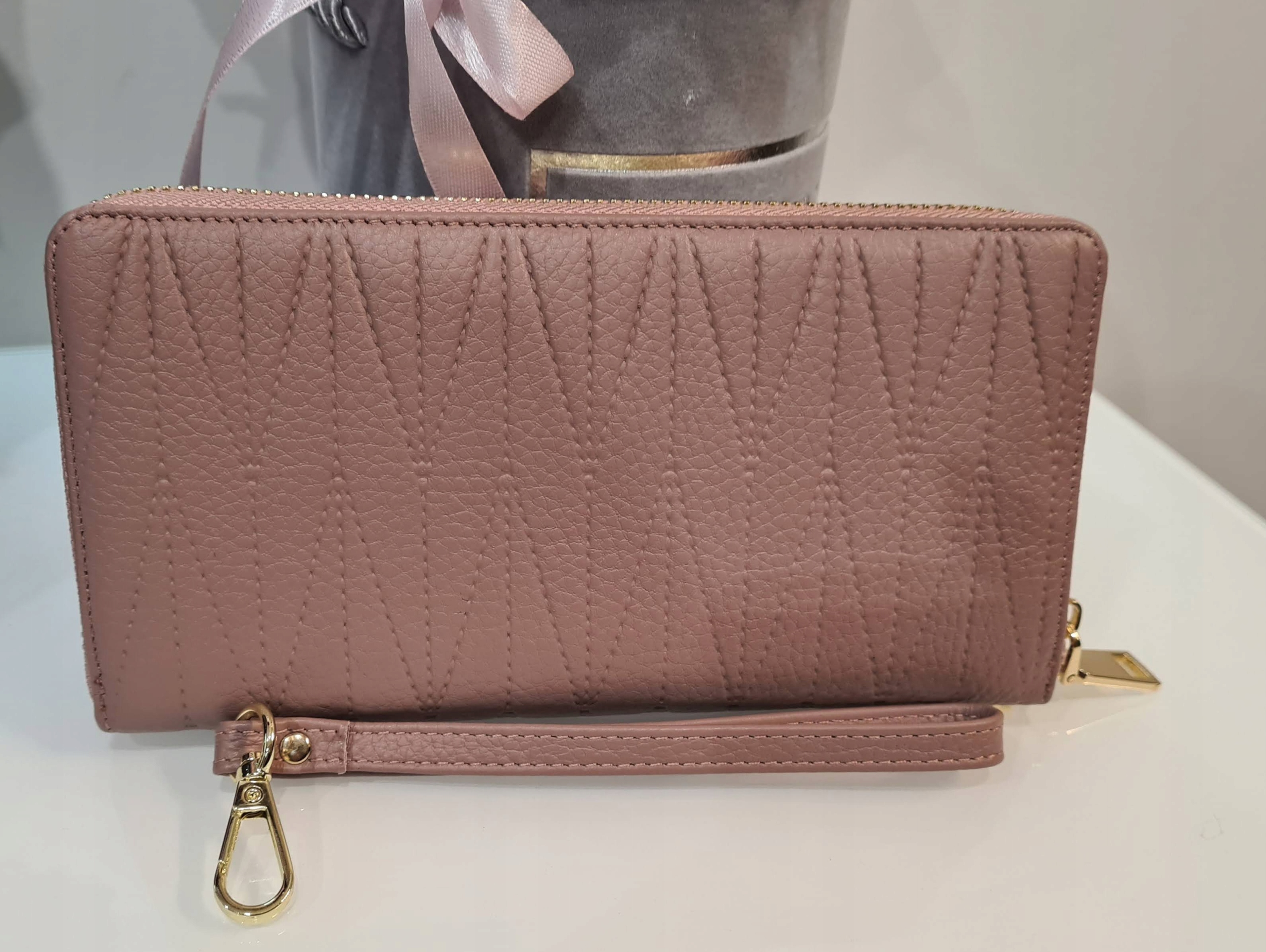 

-60% Massimo Duży Portfel Damski Skóra Naturalna