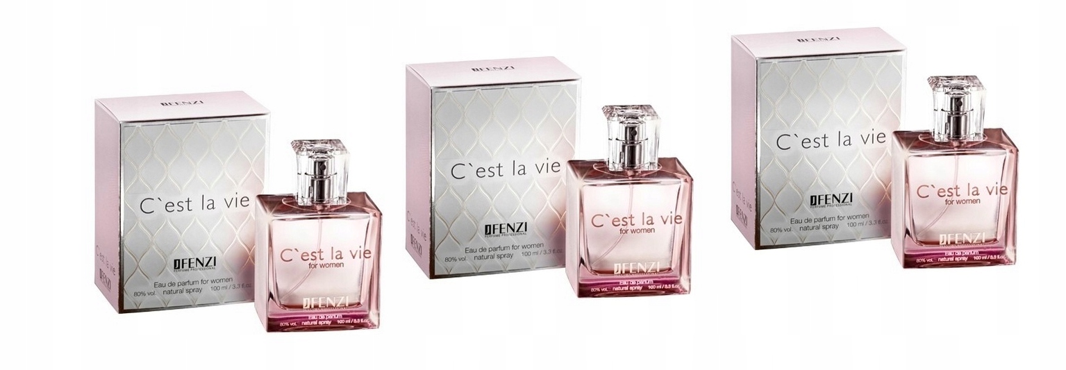 Jfenzi C'est La Vie 3x100ml Edp