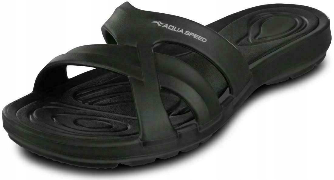 Klapki Aqua-Speed PANAMA czarny roz. 38