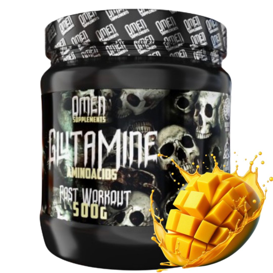 Omen Glutamine 500 g, glutamin, regenerace, postworkout