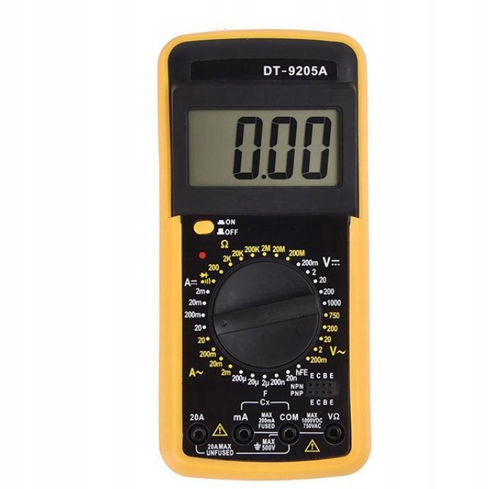 ЦИФРОВОЙ МУЛЬТИМЕТР МАТРИЧНЫЙ МЕТР ЖК-ЗОНД