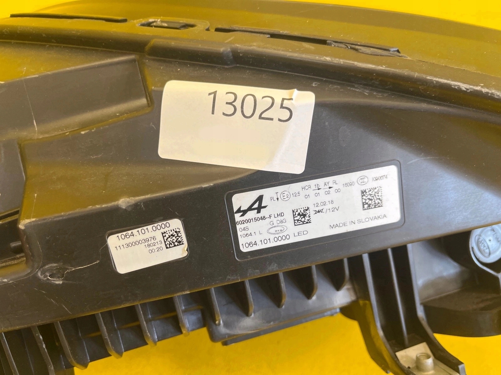 light left Renault ALPINE A110 II Full LED 10641010000