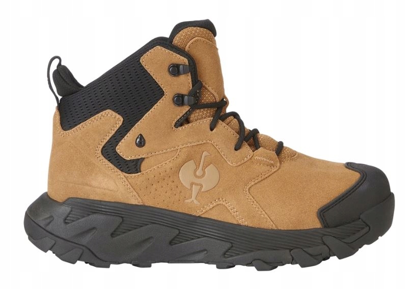 Buty robocze, trzewiki ochronne Engelbert Strauss Turin mid S7S '42 brąz