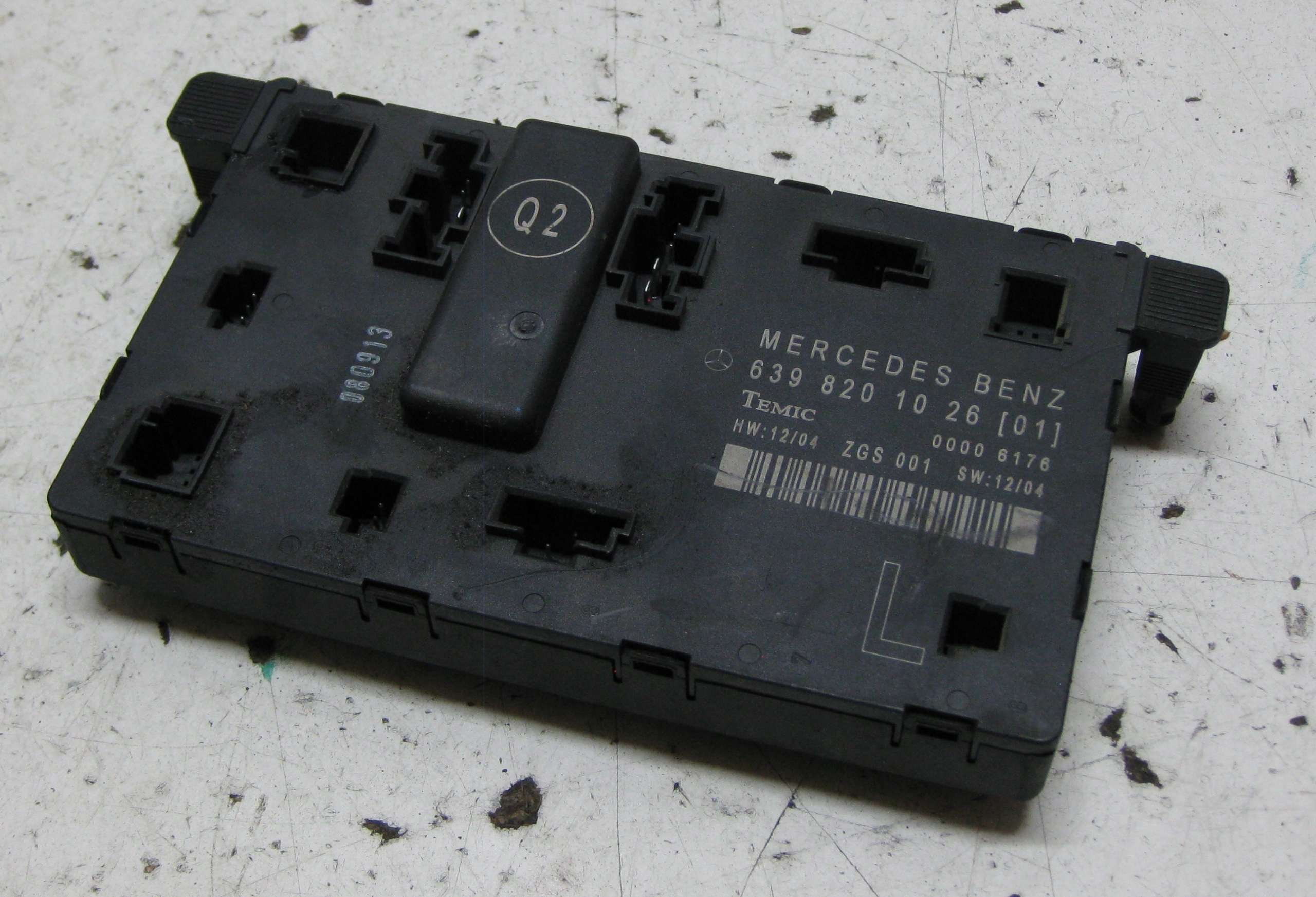 MERCEDES W246 2.2 CDI 14R module door 6398201026