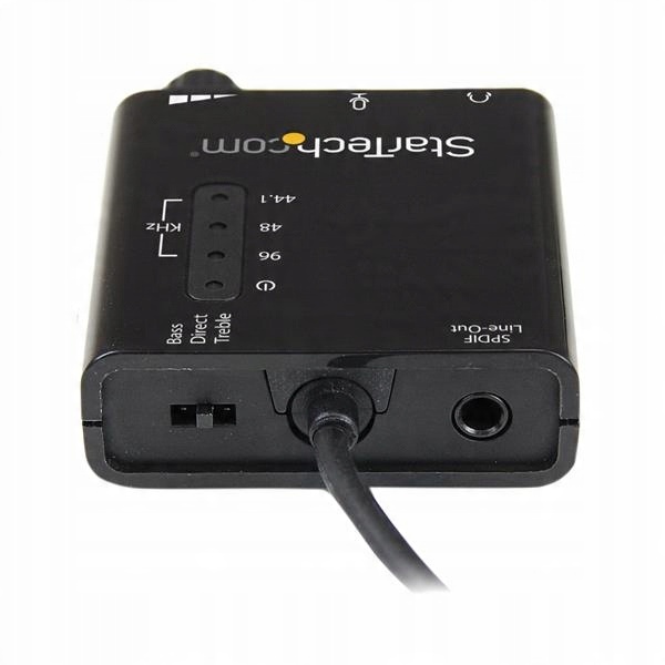  StarTech.com ICUSBAUDIO2D звукова карта 5.1-кан. Card Type external 