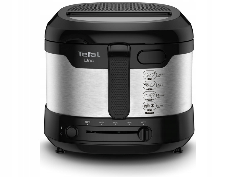 Frytkownica Tefal FF215D30 Czarno-srebrny