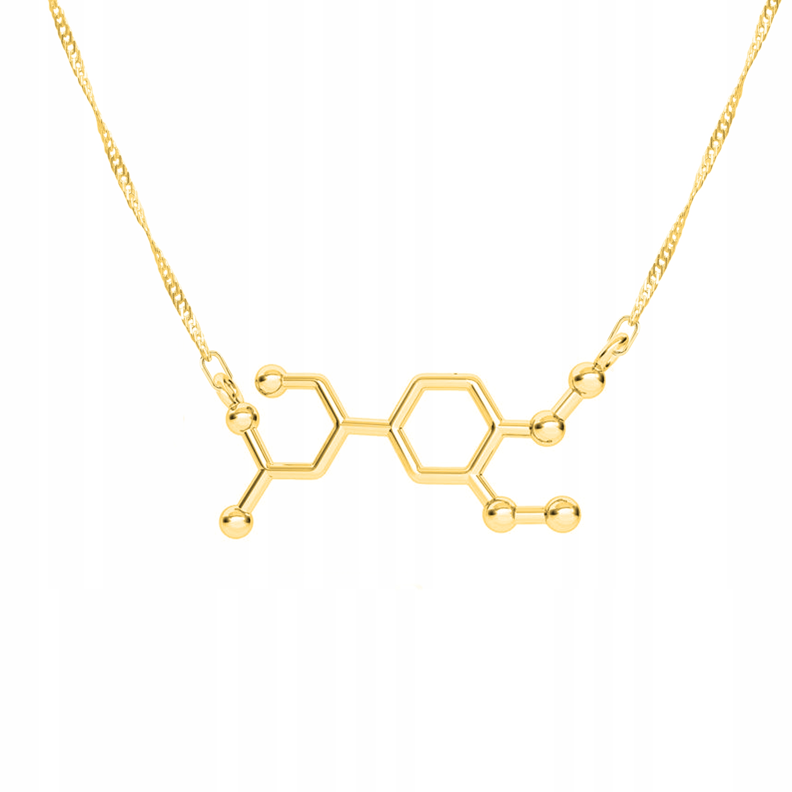 Řetízek zlatý náhrdelník 925 Vzor Adrenalina