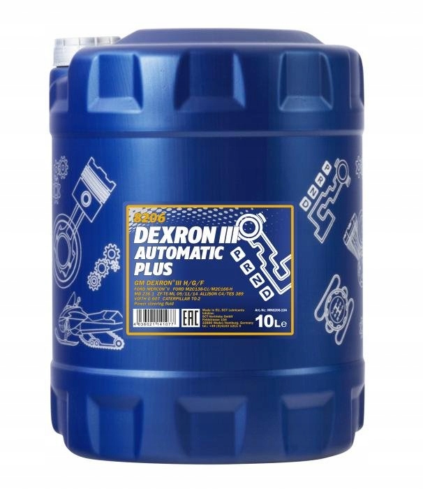 

Mannol Dexron III Automatic Plus 10L.