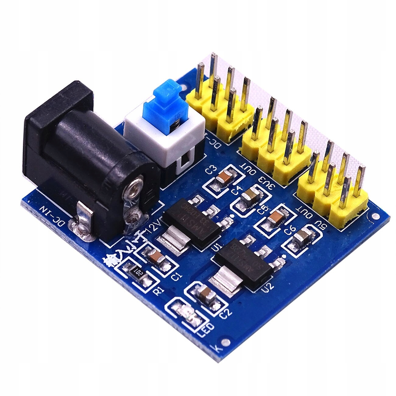 

Moduł Zasilania DC-DC 12V Na 3.3V 5V , HW-228