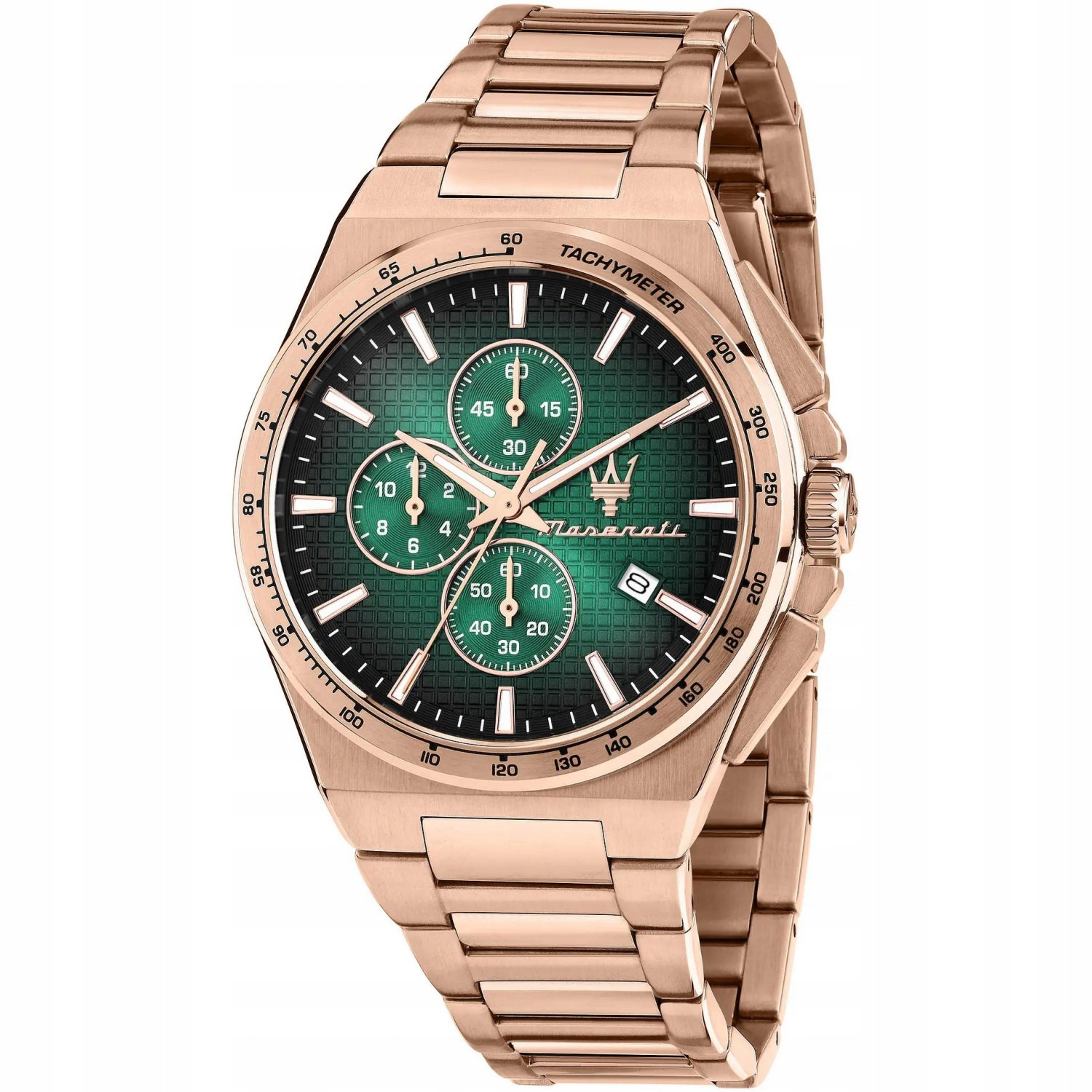 Pánské Hodinky Maserati R8873653001 růžové zlato náramek