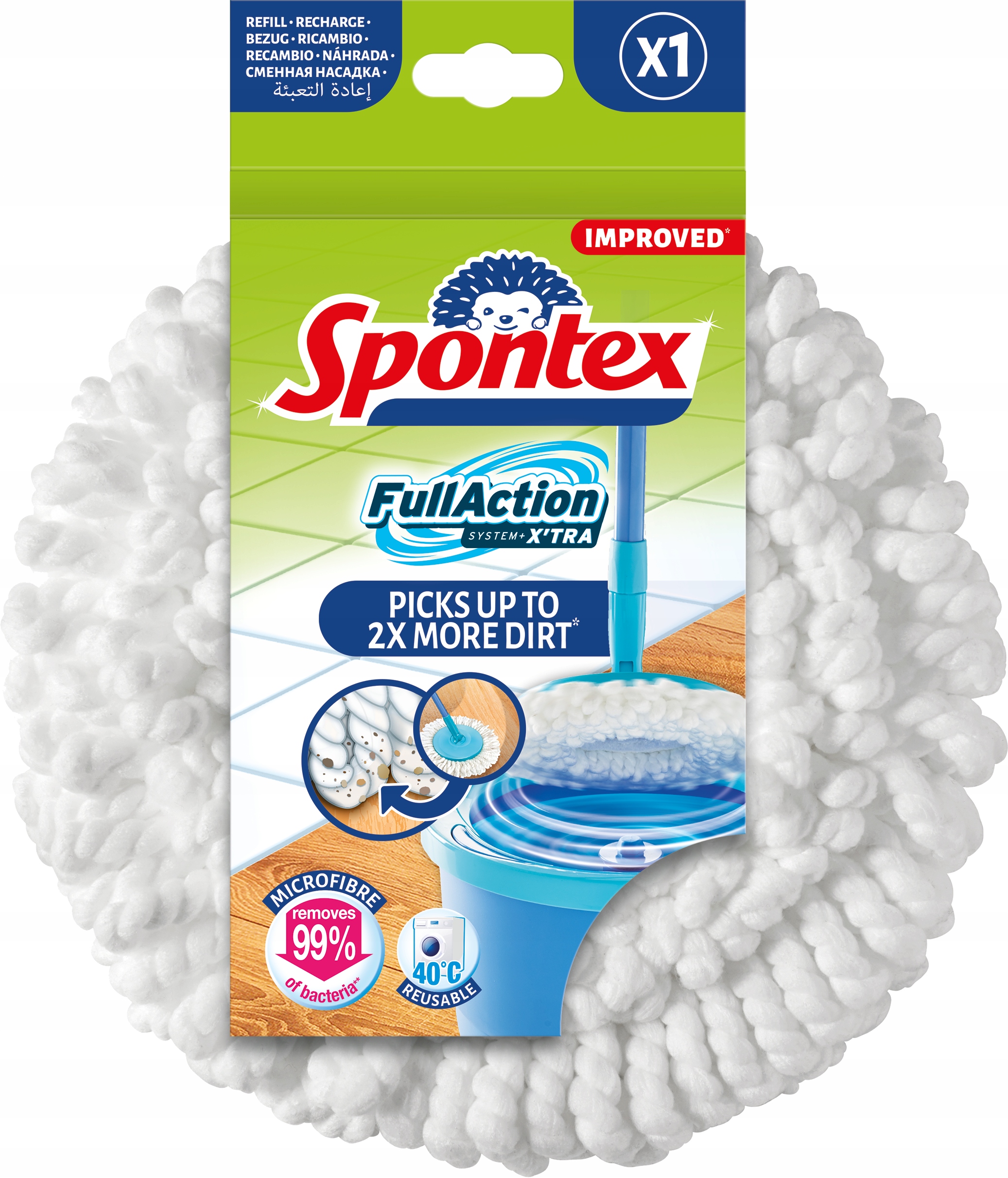 

Zapas do mopa Full Action System 'Xtra Spontex