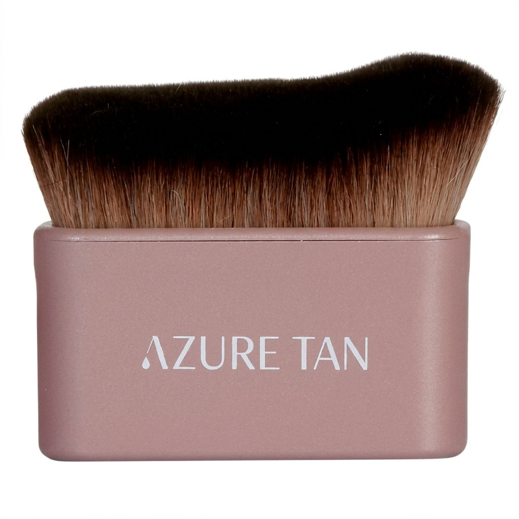 Azure Tan Tanbuki Blending Brush Kabuki štětec pro aplikaci samoopalovacího přípravku