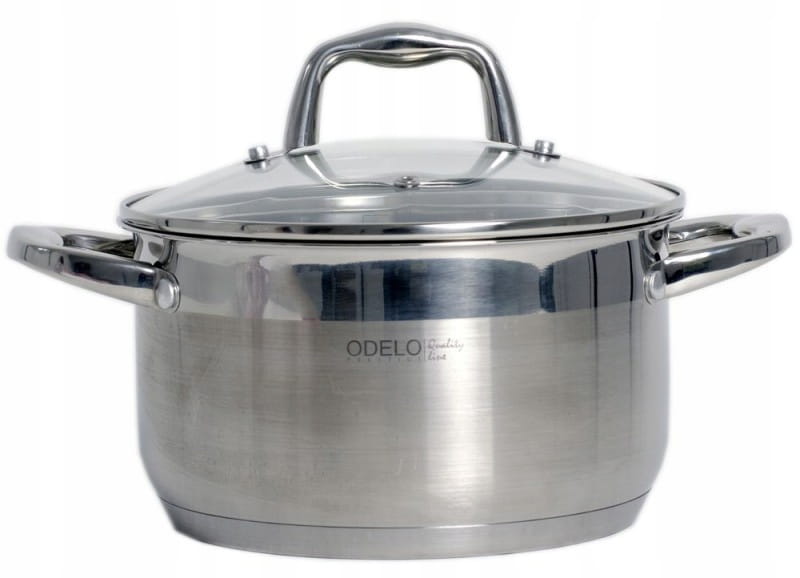 

Garnek Z Pokrywą 2,5 L 18 CM Stal Velio Grube Dno