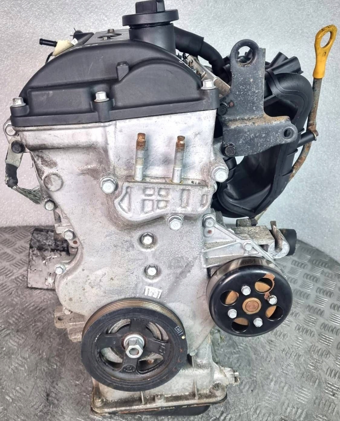 engine complete KIA HYUNDAI 1.2i 16V G4LA without CZUJNIKOW SPRAWDZANY 76TYS @