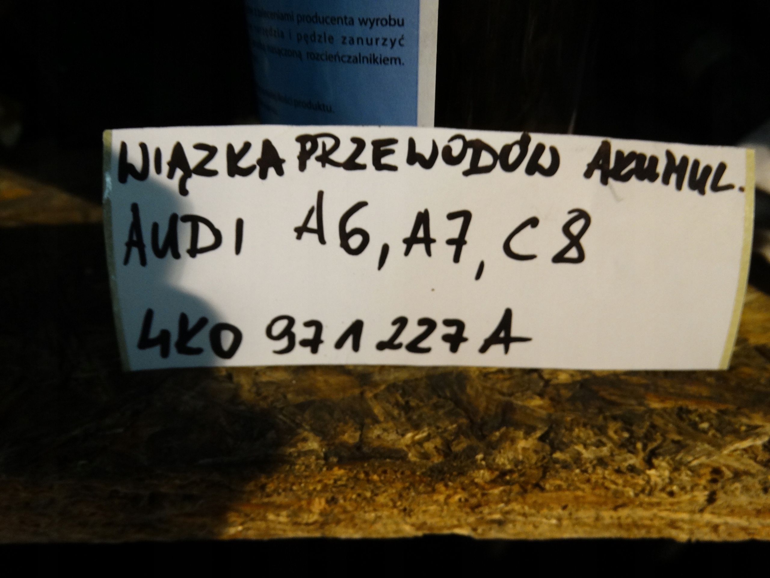 IDEAL CABLAGGIO PRZEWODOW PER BATTERIA AUDI A6 A7 C8 1