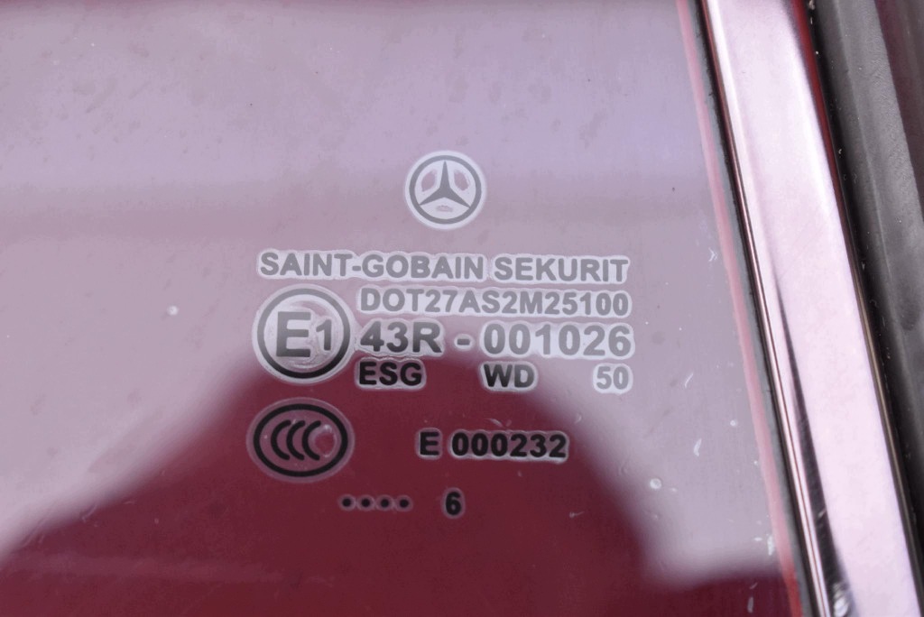 window side right rear part rear MERCEDES CLK C209 COUPE 02-05