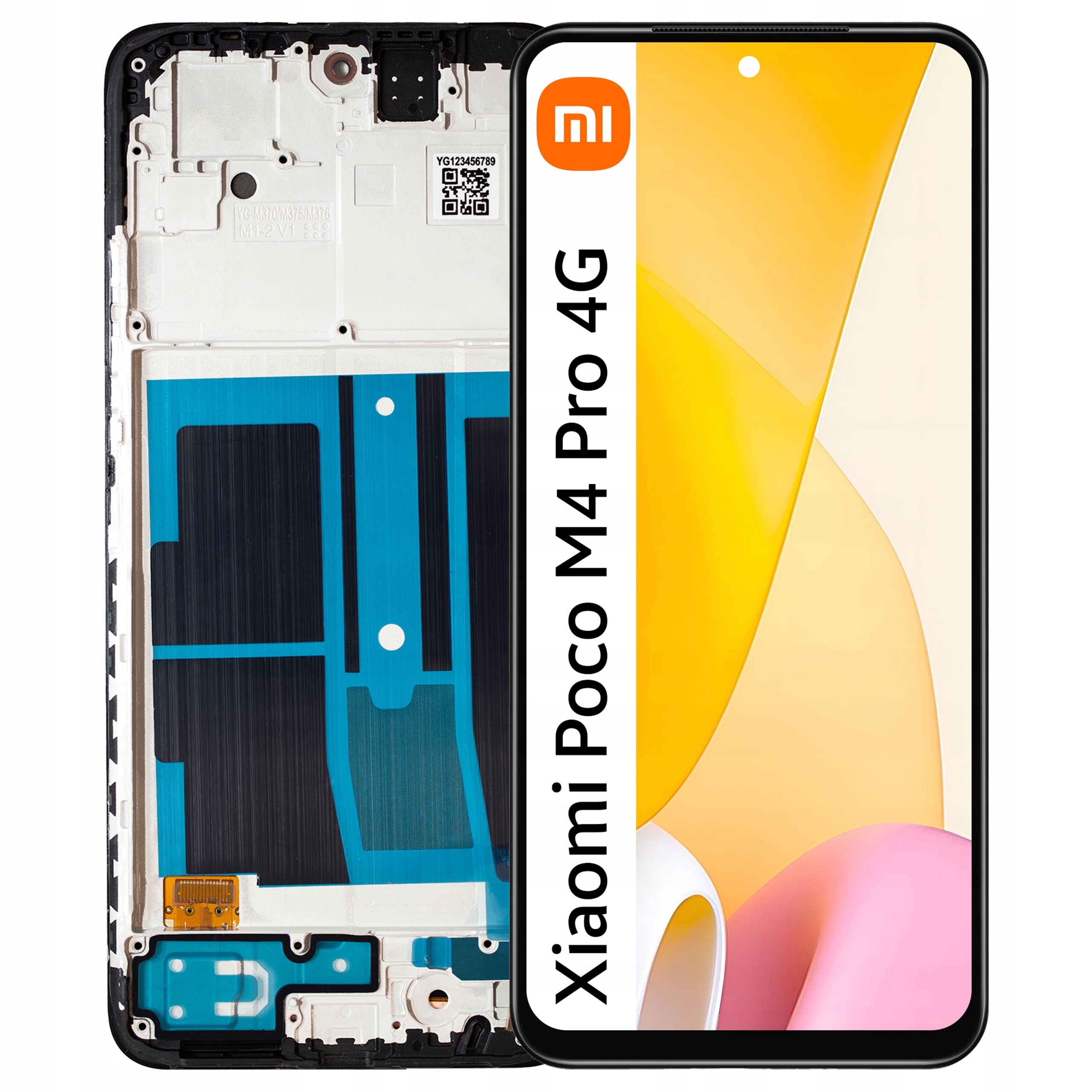 Oled pro Xiaomi Poco M4 Pro 4G LCD displej Digitizer Dotyk Rámeček