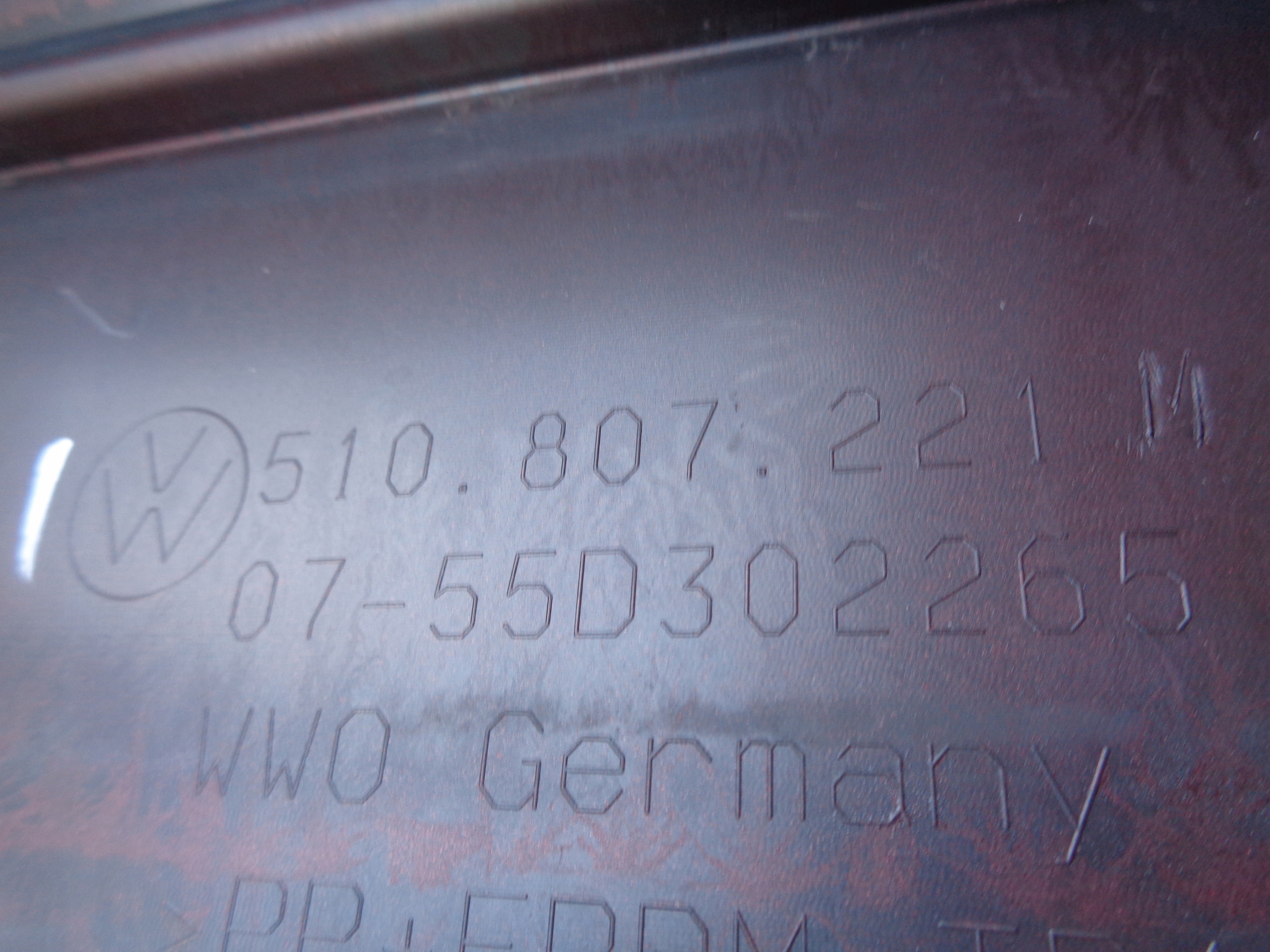 FRONTSTOSSSTANGE VW GOLF SPORTSVAN 510 17- LIFT