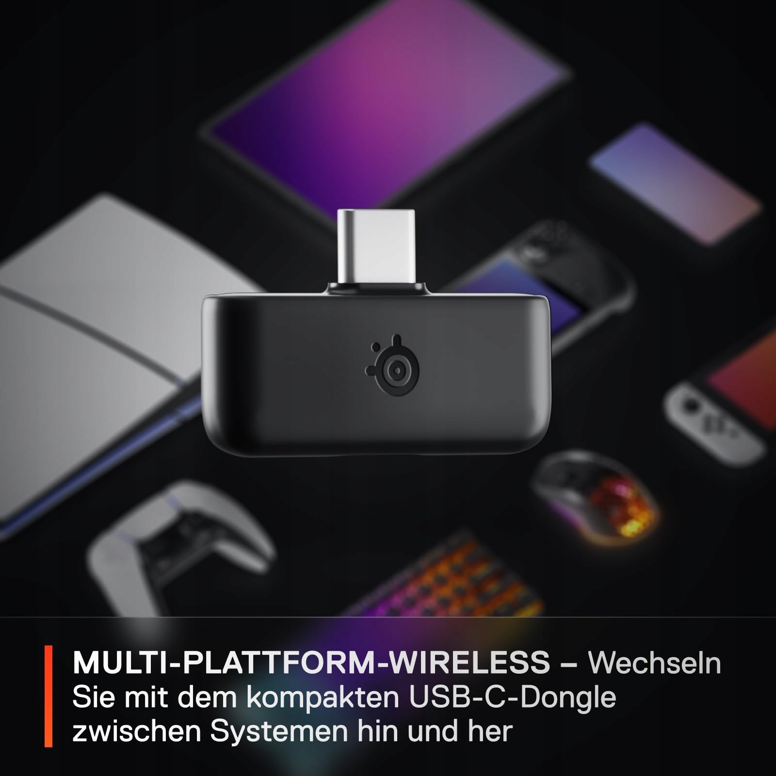 STEELSERIES Arctis Nova 5P Słuchawki Gamingowe PS5 60h Bateria BT — miniatura 7