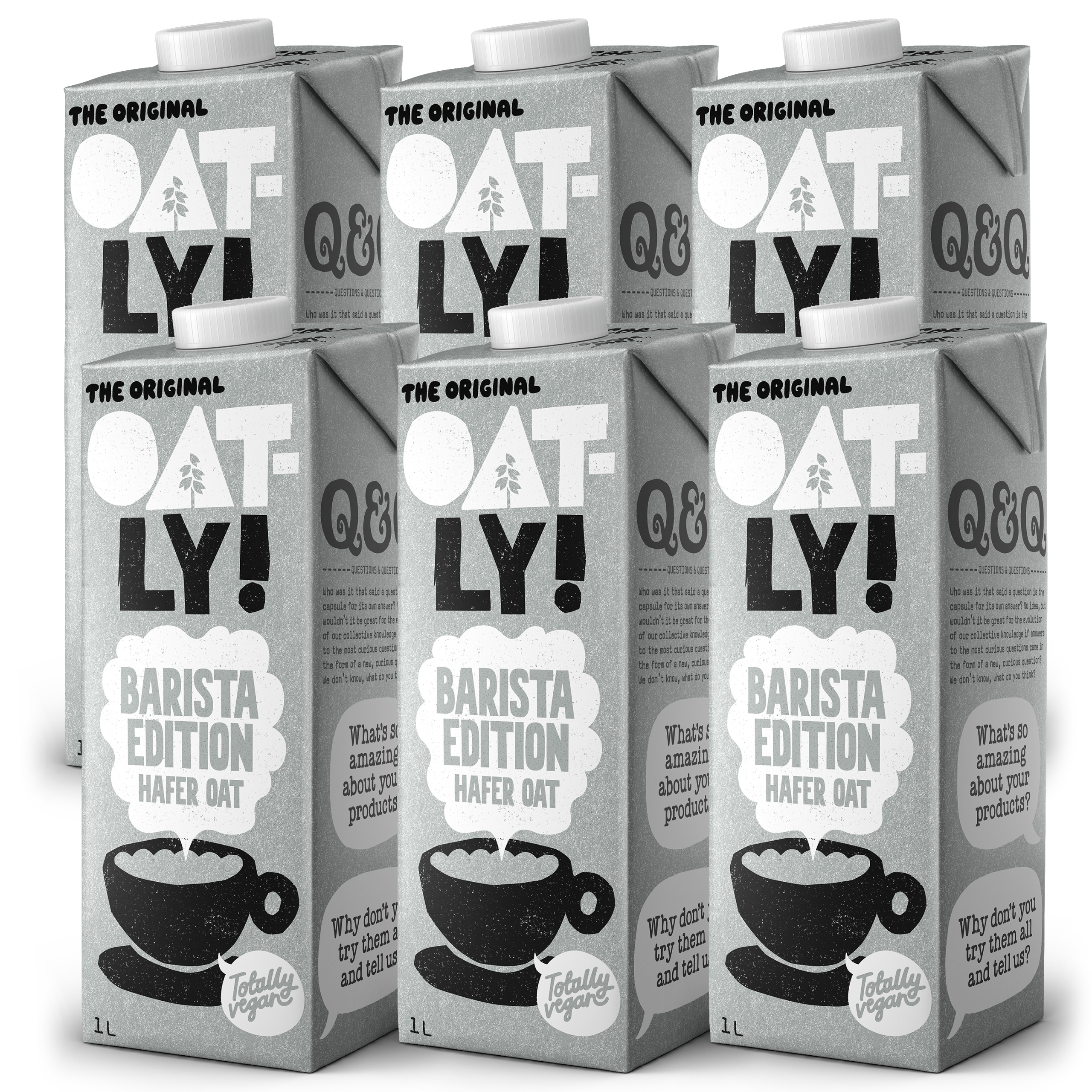 Napój Owsiany Mleko Roślinne Barista Bez Laktozy Do Kawy Barmańskie 1LX6