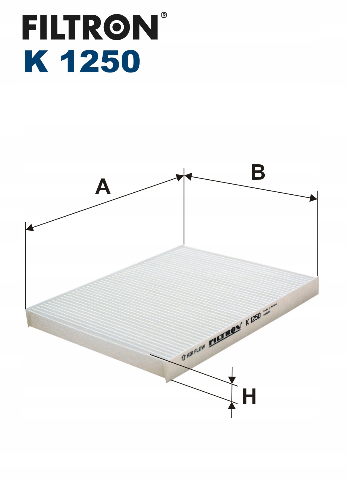 FILTRON FILTR KABINOWY do KIA VENGA HYUNDAI ix20 Producent części Inny