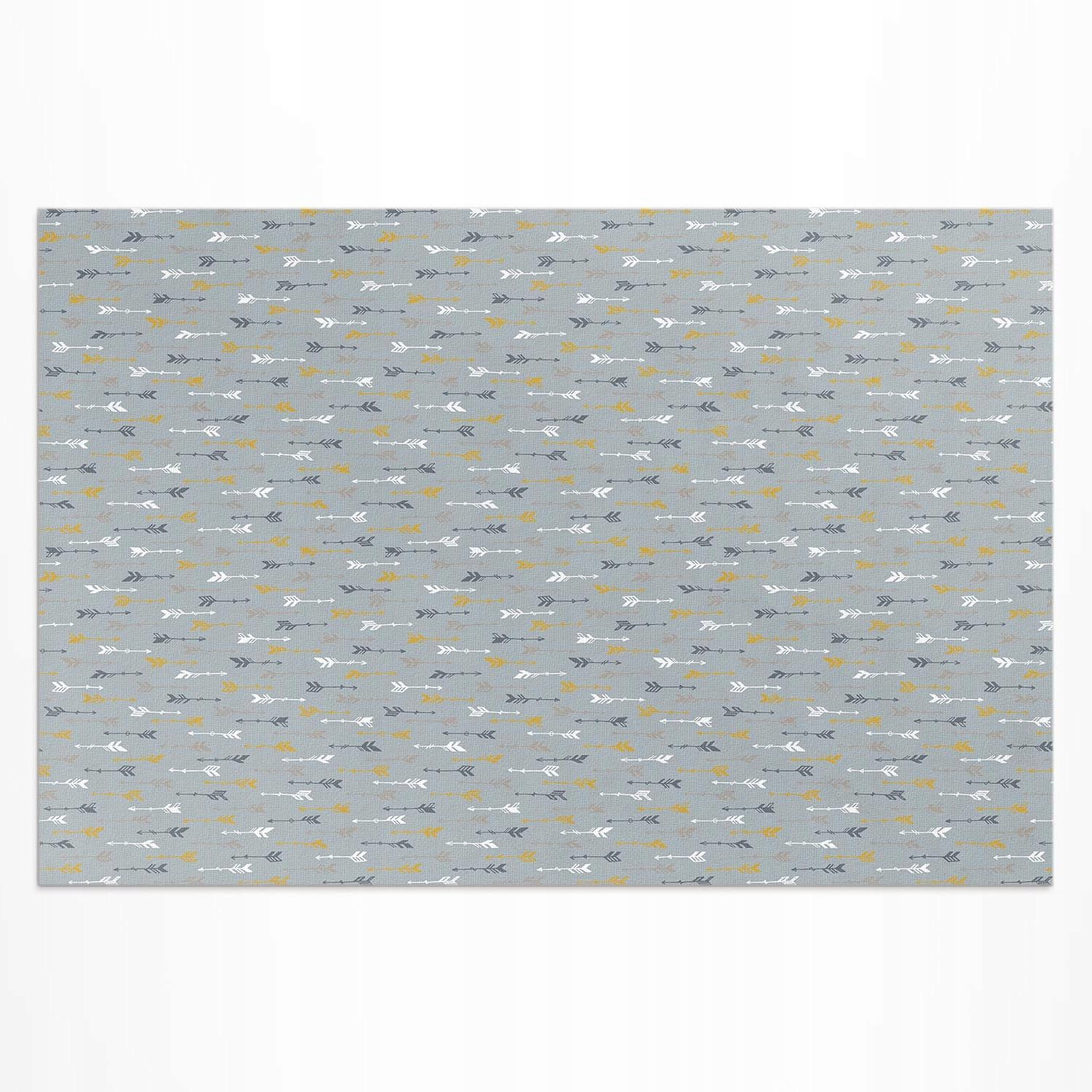 Vinylový koberec na balkón Boho indiánske šípky jemný vzor 100 x 150 cm