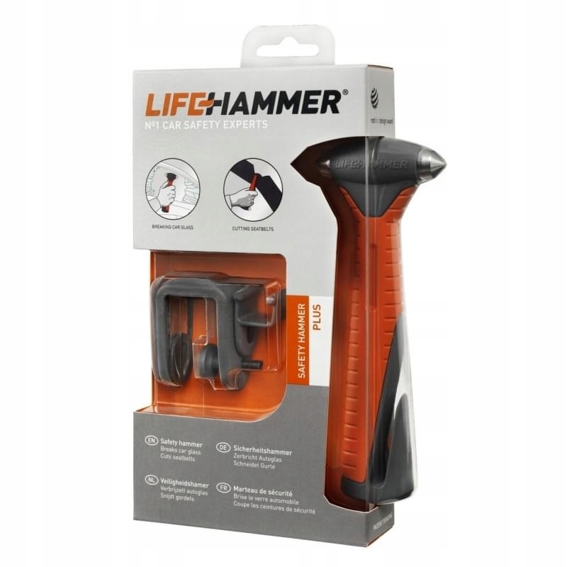 

Samochodowy młotek bezpieczeństwa Lifehammer Plus
