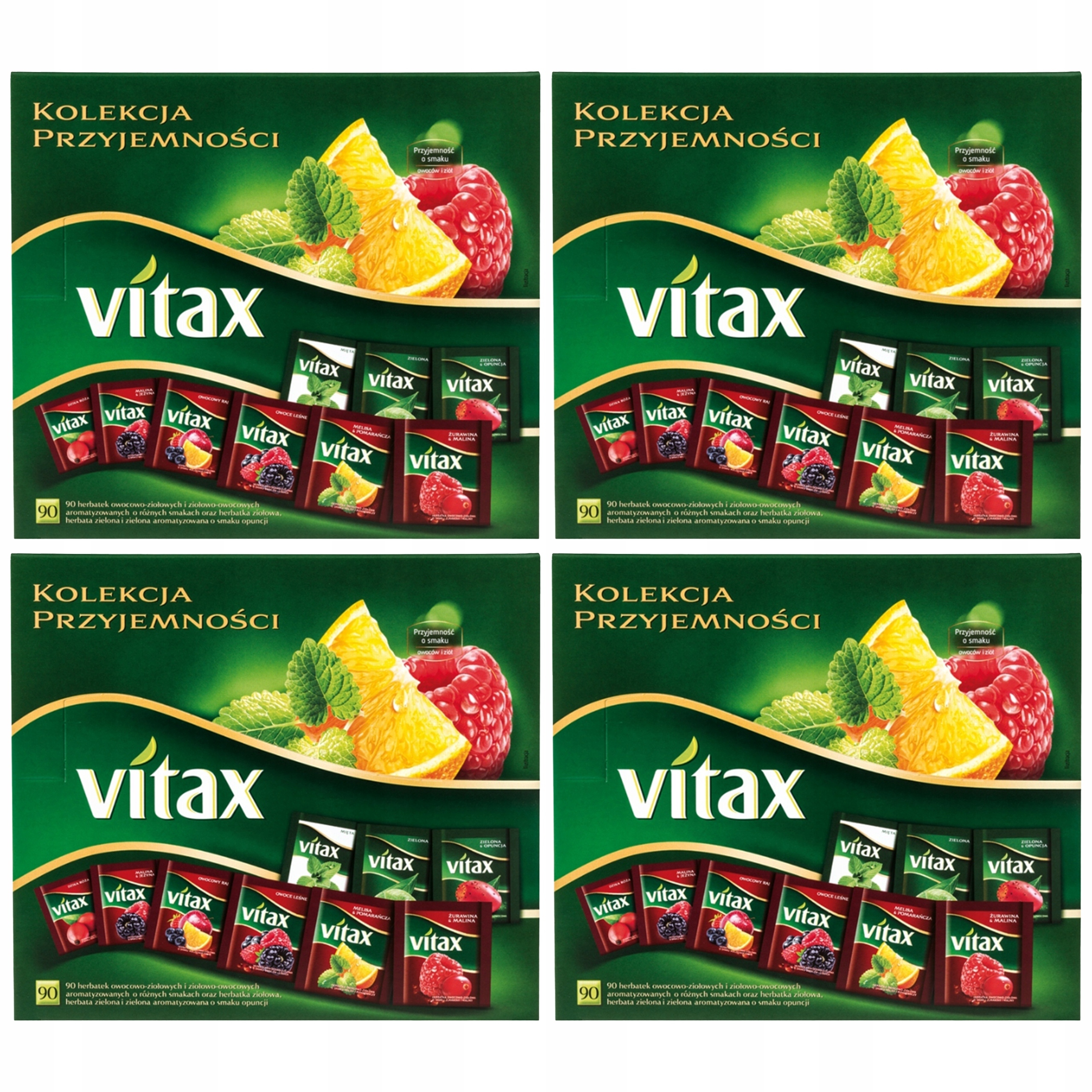 Dárková sada Vitax 4x Kolekce potěšení 90 obálek nálepka