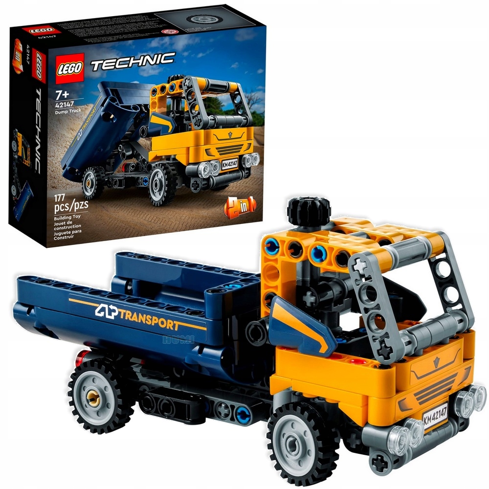 

Lego 42147 Technic Wywrotka Ciężarówka Koparka 2w1