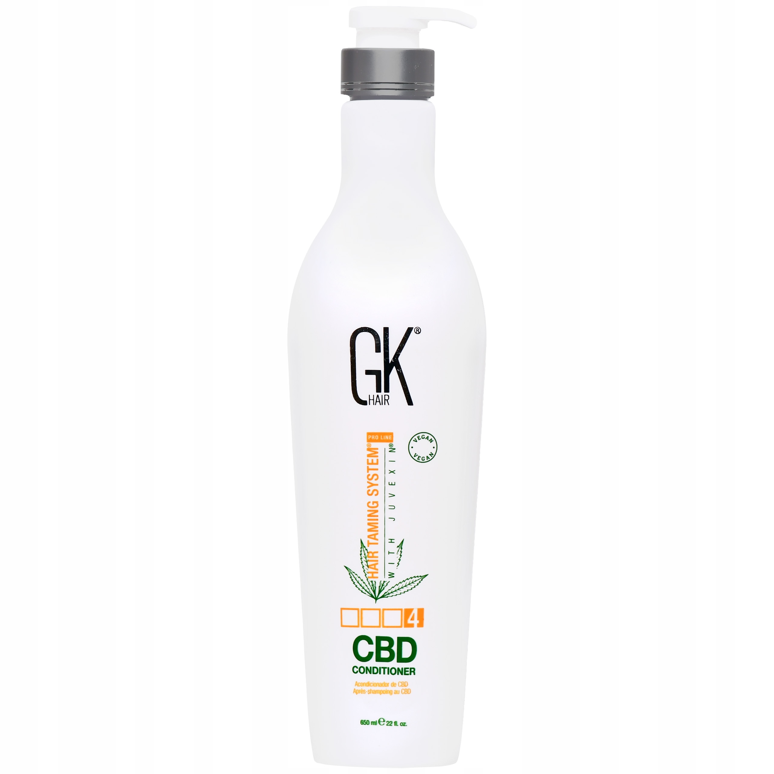 Hydratační kondicionér na vlasy Gk Hair Cbd intenzivní regenerace 650 ml