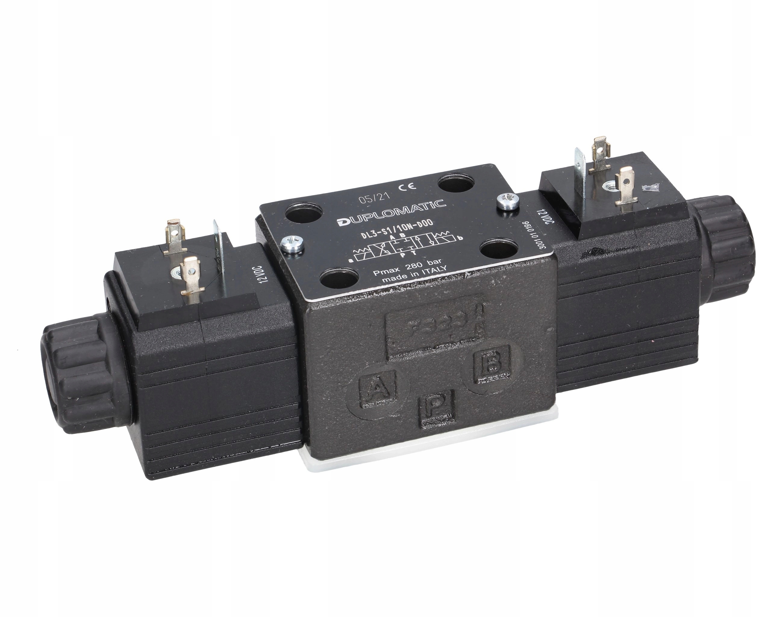 Rozdělovač elektroventilu DL3-S1/10N-D12 12V DC, Duplomatic 3412110073-12V