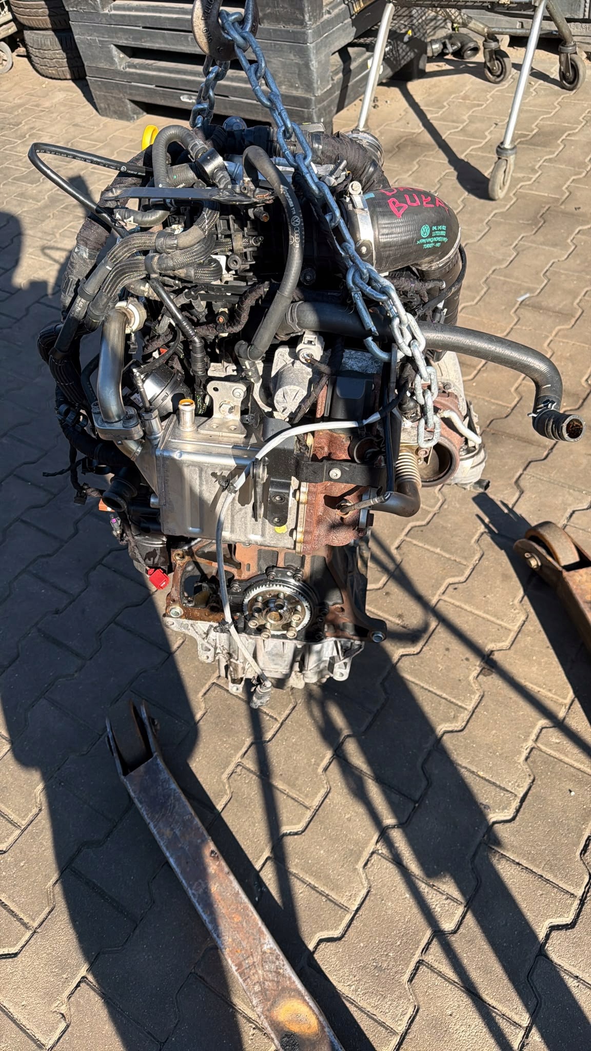 engine complete VW CRAFTER DAU 190 thousand KM