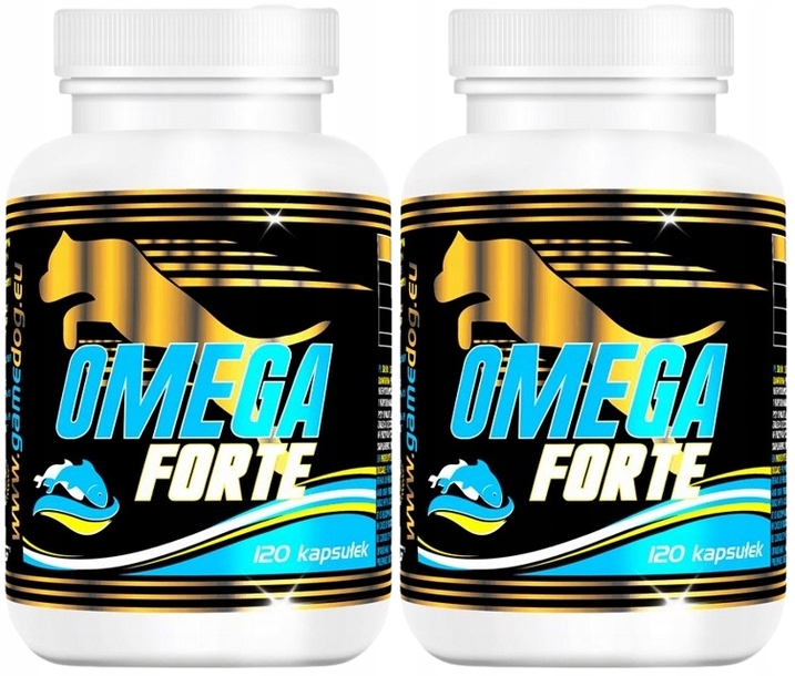 Levně Game Dog Omega Forte pro psa podporuje srdce a oběhový systém 2 x 120 kapslí