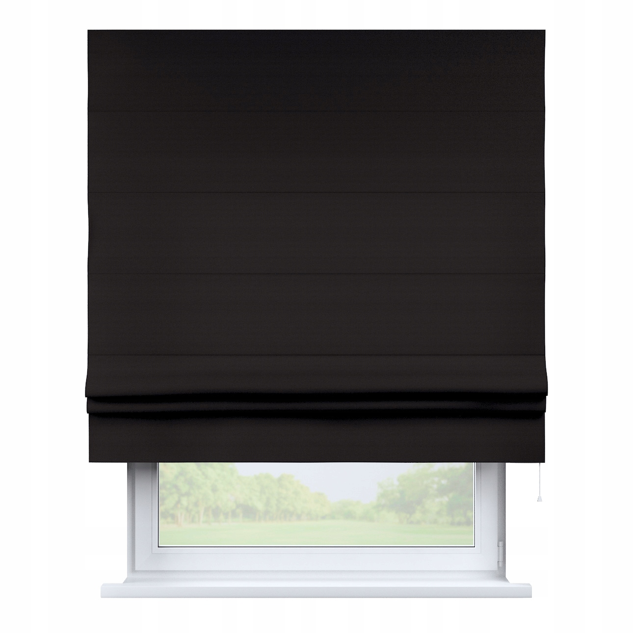 Hotová římská roleta Padva 80x160 cm černá