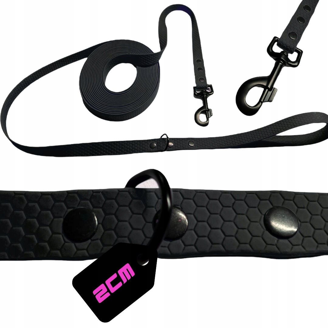 

Smycz Wodoodporna Dla Psa 5M 2CM Szeroka Biothane