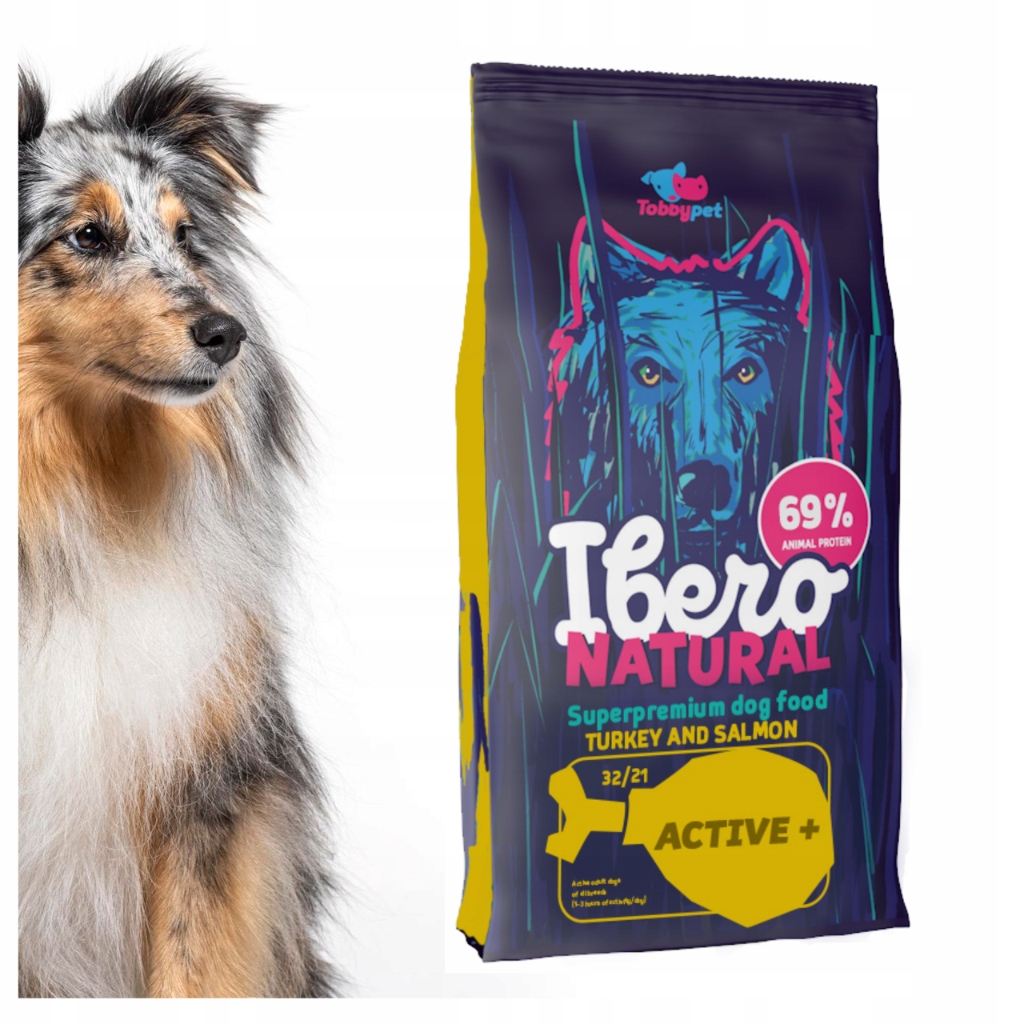 Karma sucha Ibero Natural Active plus 12KG